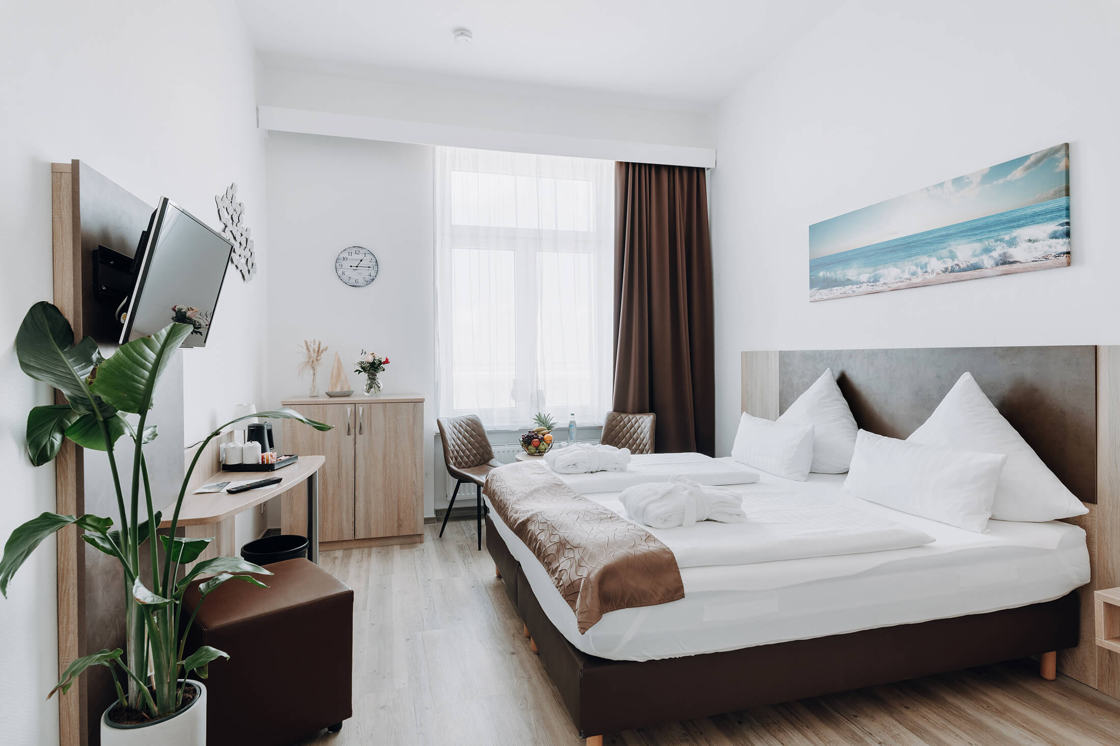 Doppelzimmer Komfort Meerblick